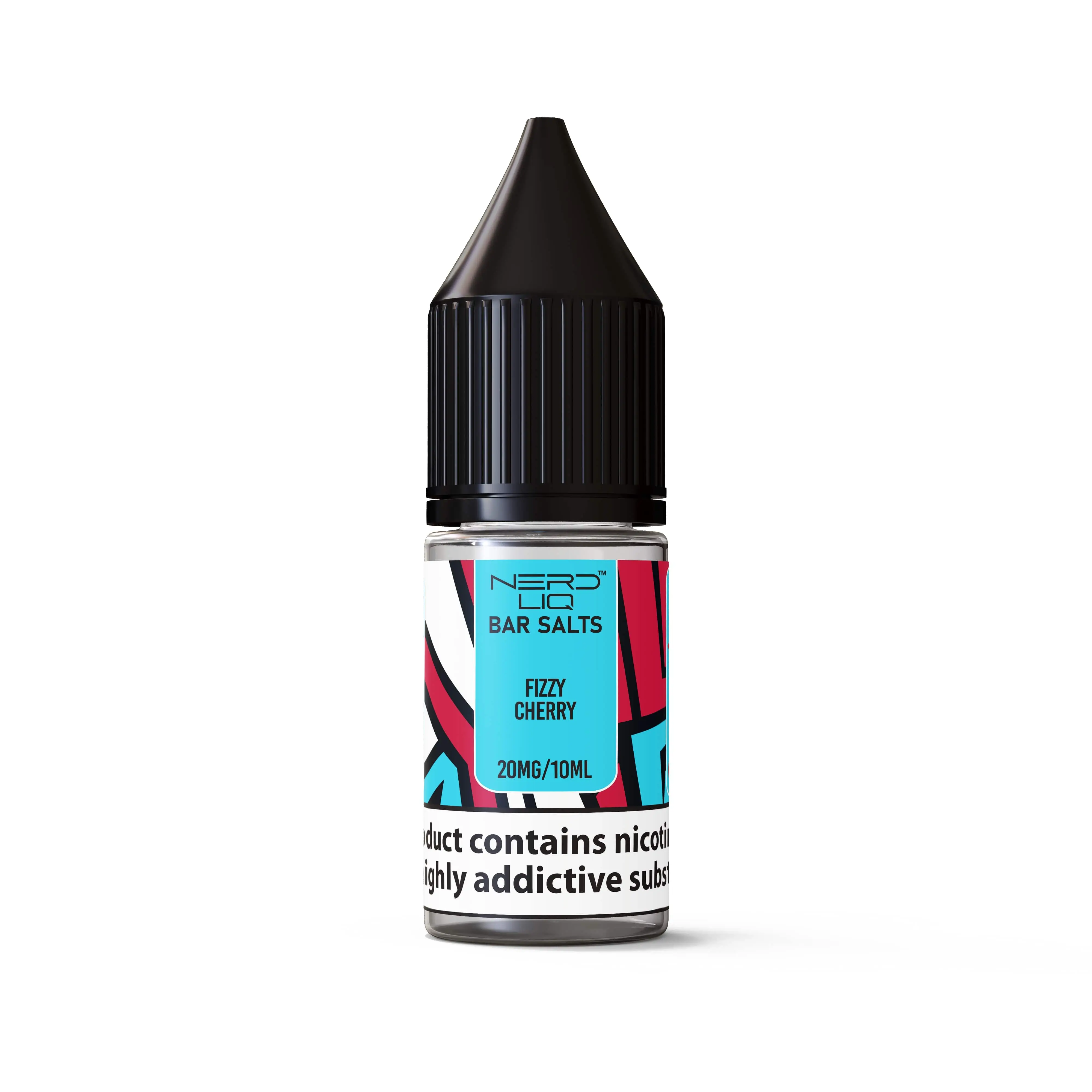 Fizzy Cherry Nic Salt E-liquid by Nerd Liq 10ml